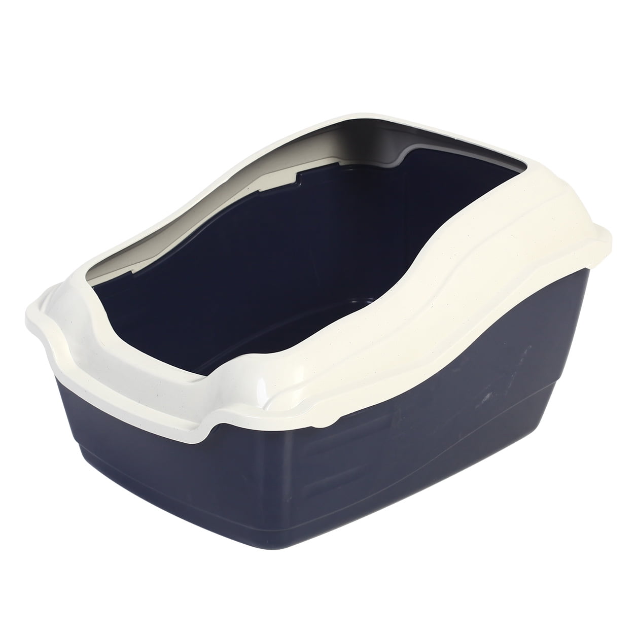 Animal Treasures Deluxe High Back Cat Litter Pan with Rim Walmart Canada