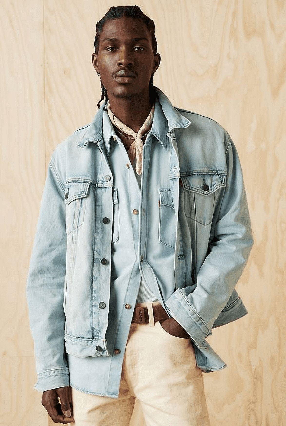【NIKE & LEVI'S】Trucker Jacket Light Blue★コラボ限定 リーバイス®×ナイキのコラボ、全貌公開へ──ドリームタッグが