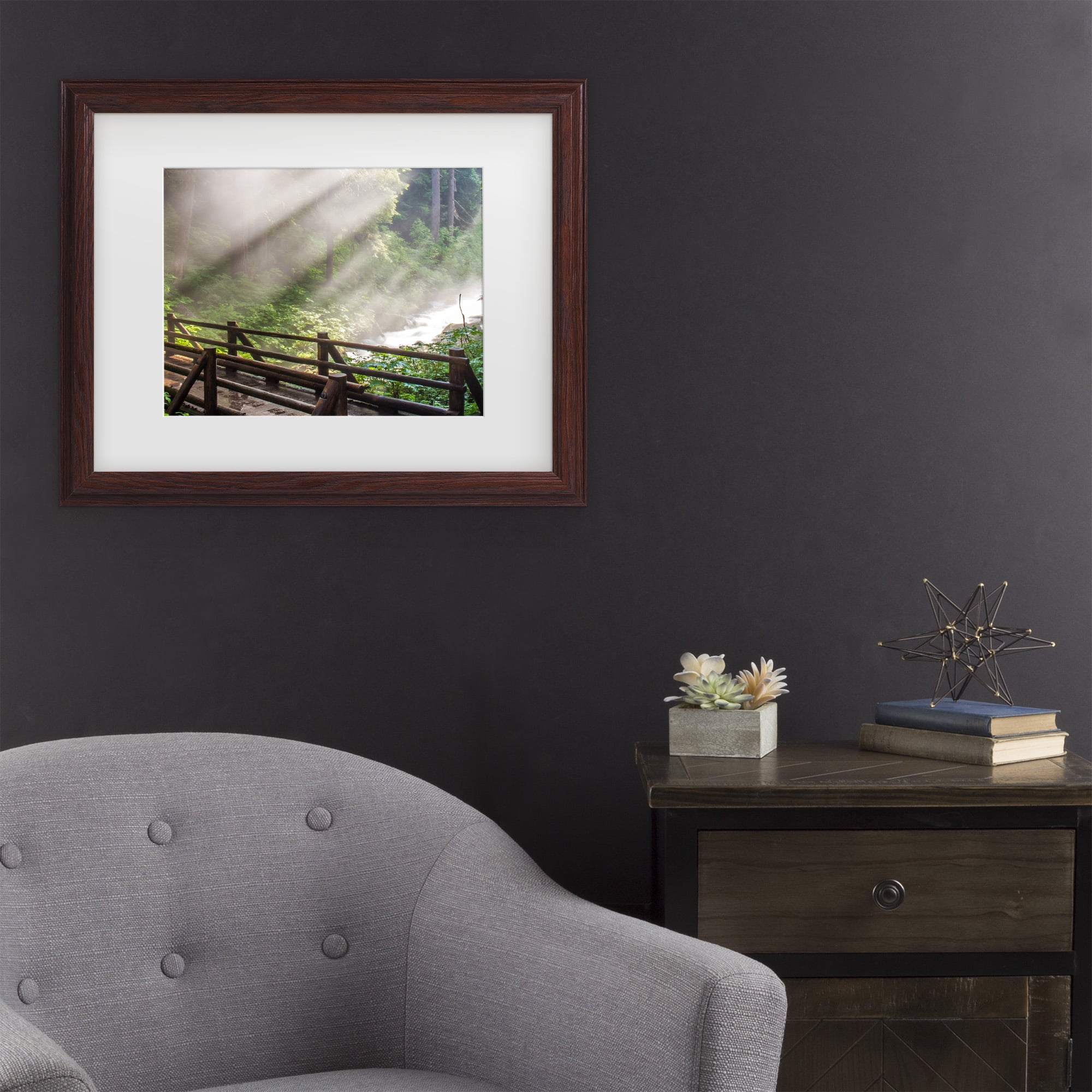 Trademark Fine Art 'Forest Sunlight' Canvas Art by Pierre Leclerc