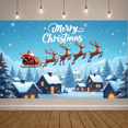 thumbnail image 2 of Decorative Design Christmas Banner Holiday Decoration New Year Decoration for Home Party Office Celebration, 2 of 9
