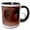 Black/White, variant on 3drose, Coober Pedy, Outback, Australia. Opal Mining Town-au01 Mwr0040 - Micah Wright, 11oz Magic Transforming Mug