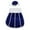 Blue, variant on Royal Pet Cloak Adjustable Halloween Cape for Dogs & Cats, Lightweight King Queen Prince Princess Cosplay Costume, Breathable Robe(S,Blue)