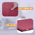 thumbnail image 5 of FDW 4'x8'x2" New Folding Panel Gymnastics Mat, Perfect for Indoor/Outdoor Exercise(Burgundy), 5 of 7