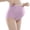 ZA-Purple-maternity clothes, variant on Frostluinai Women's Over The Bump Maternity Briefs High Waist Cotton Adjustable Waistband Belly Support Pregnancy Panties