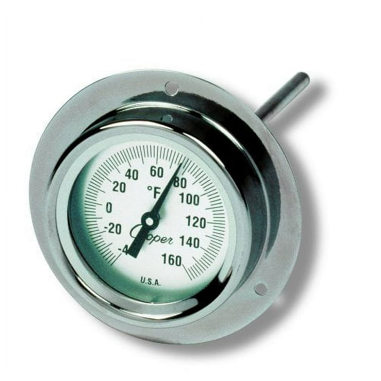 1pcs Household Mini 57mm Aluminum Alloy Metal Thermometer