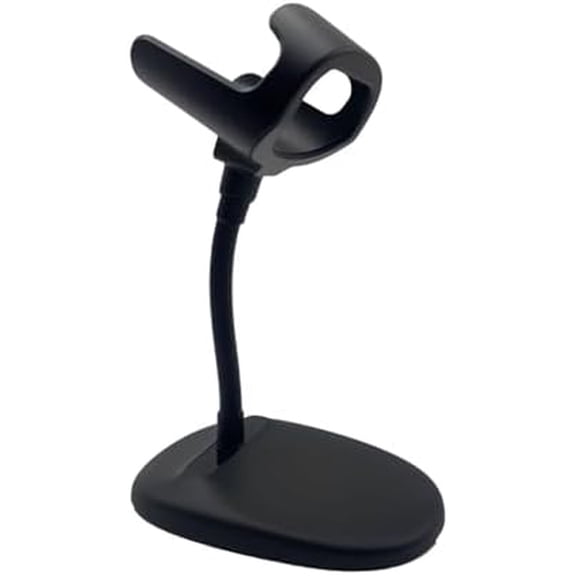 Weighted Scanner Holder for Honeywell 1900 Hands Free Barcode Scanner Holder Adjustable Bar-Code Reader Cradle Holder Compatible for Zebra Symbol LS2208 LI4278 DS6800 Most Barcode Scanners