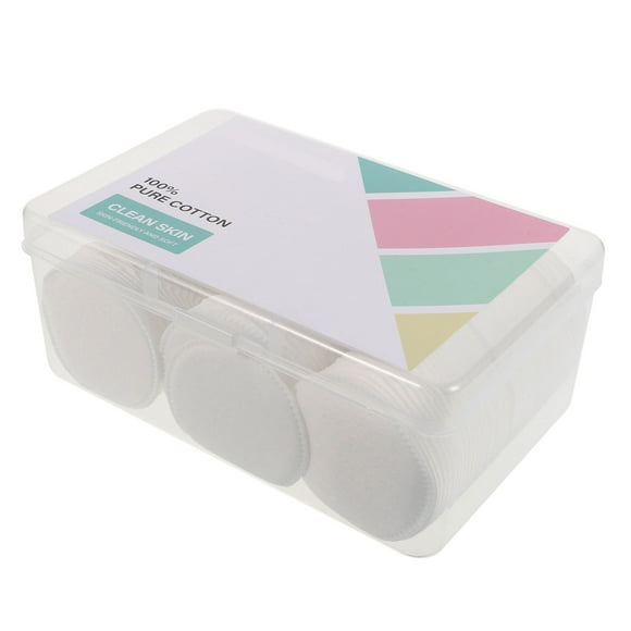 FONDOTIN Soft Triple Layer Cotton Pads for Facial Makeup Removal Skin Friendly Rounds