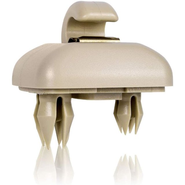 Ganchos de clip para parasol interior para Audi A1 A3 A4 A5 Q3 Q5 beige oscuro 8E0 857 562 JAMW Sencillez