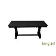 thumbnail image 2 of BingLTD - 90" Long 30" Tall Ella Dining Table (TT-B-4078-RW-BLK), 2 of 6
