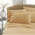thumbnail image 2 of Simply Soft 6 Piece Luxury Ultra Soft Deep Pocket Bed Sheet Set - California King - Gold, 2 of 6