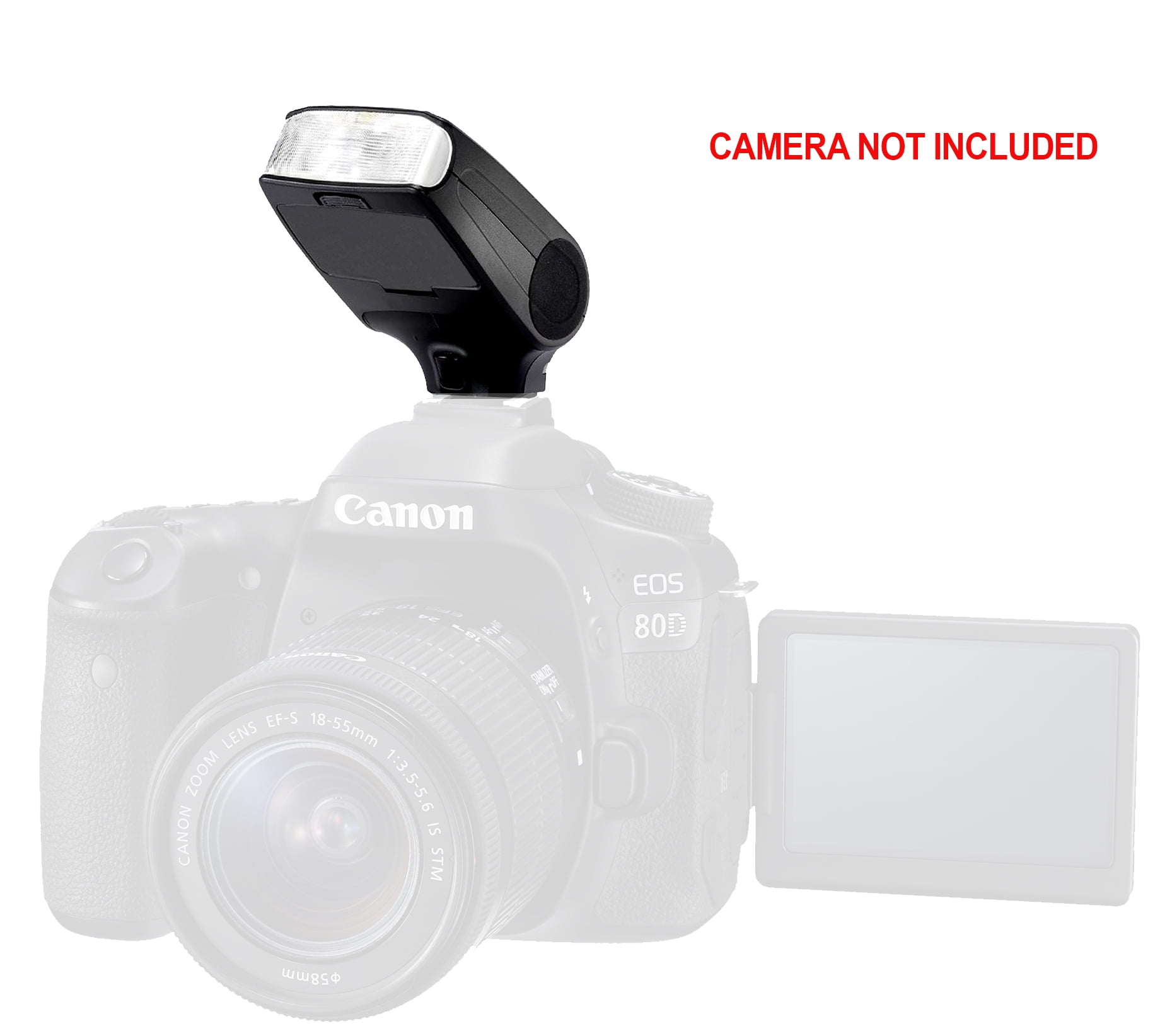 Xti Flash Ombrello flash stroboscopico Mount Kit fotocamera DSLR Canon XSI T2I X T1I 