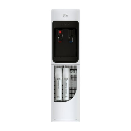 Brio Bottleless Water Dispenser CLPOU320WSLUV2P 2-Stage Filtration, Self-Cleaning, Actual Height 41"