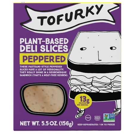 Tofurky Plant-Based Peppered Deli Slices, 5.5 oz