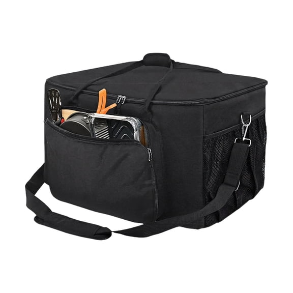 7829 Oversized Outdoor Grill Bag With Reinforced Handles Pizza Oven Carrying Case