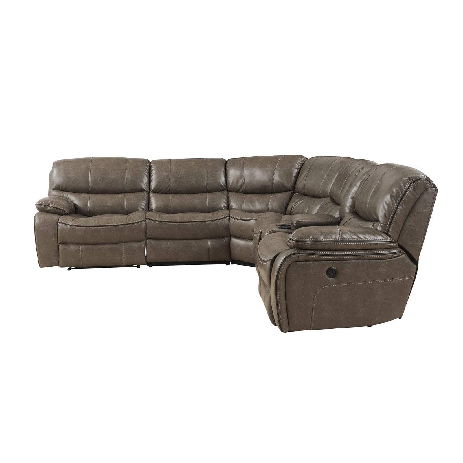 Avenger 6 piece 2024 power reclining sectional