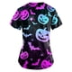 thumbnail image 3 of Halloween Women's V-neck Fashion Casual Printing Top Protective Work Suit, 3 of 3