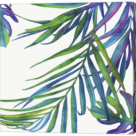 Colourful Leaves III by Eva Watts, Canvas Wall Art