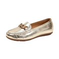 thumbnail image 3 of YOUYEDIAN Loafers for Women Fashion Pointed Toe Comfy Versatile Slip On Flats Retro Casual Outdoor Walking Dress Shoes, 3 of 5