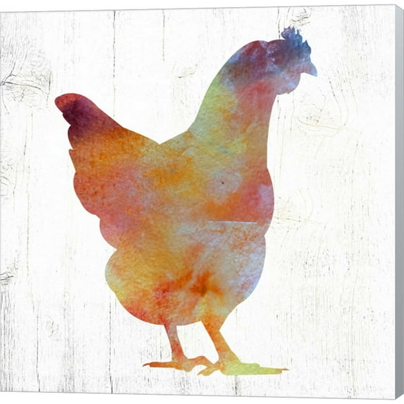 Great Art Now Hen II by Valerie Wieners, Canvas Wall Art, 24W x 24H