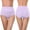 Purple, variant on jjayotai Womens Underpants Clearance Womens Underwear Soft Cotton High Waist Breathable Solid Color Briefs Panties For Women