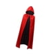 thumbnail image 4 of Capa de Halloween para accesorios fotográficos de clubes, disfraces y espectáculos en el escenario Capucha negra y roja, 4 of 9