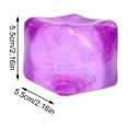 thumbnail image 3 of 2026 new Fidget toys Squishy, Autism Sensory toys, 1X1 in, Crystal Clear, Fidget Cube Squishy, Sensory Processing Support, Multi Color, 4 Pc, 3 of 5