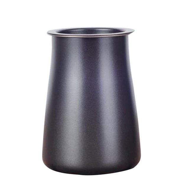 Colador de malla fina Tamiz De Polvo De Café, Taza De Filtro De Tamiz De Harina De Azúcar De Acero Inoxidable Negro Magideal Colador de malla fina