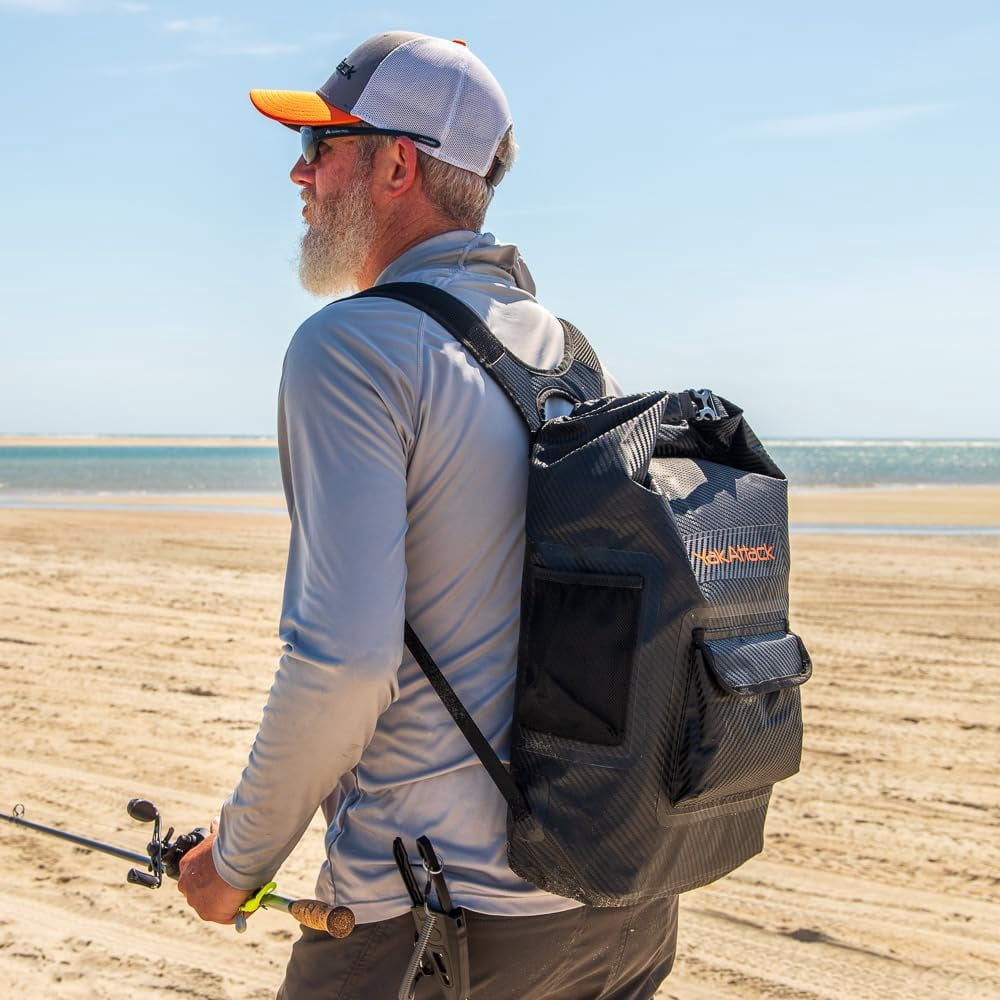 YakAttack Roll-Top Dry Bag Backpack Waterproof 20L