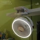 thumbnail image 3 of Ventilador Recargable USB para Dormitorio, Miniventilador de Escritorio Portátil Tipo Clip, Ventilador Ajustable con Rotación de 360 Grados y Luz LED C, 3 of 5