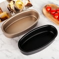 thumbnail image 2 of Koszal Oval Baking Tray Evenly Heated Carbon Steel Premium Practical Baking Pan Cooking Gadget, 2 of 8