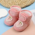 thumbnail image 2 of Enyan Baby Booties Newborn Walking Shoes Warm Hand Crochet Knit Soft Socks for Infant Boy Girl, 2 of 4