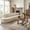 White, variant on Christopher Knight Home 138.6" Modern Curved Modular Sectional Sofa with High Density, Light Brown
