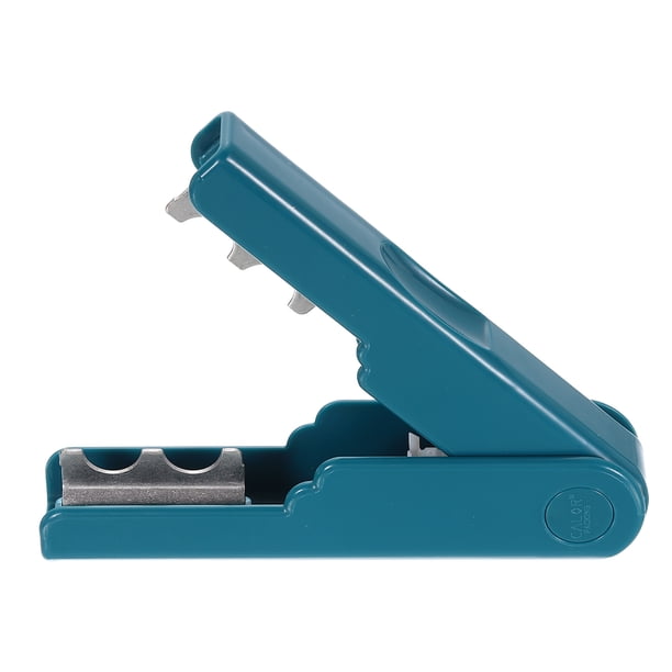 Uxcell 1 pieza herramienta desespinadora de rosas 5.51" metal herramienta para quitar espinas y hojas de flores, desespinado de tallos y hojas para jardinería, arreglo floral, azul