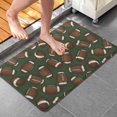 thumbnail image 4 of Football Pattern Bathroom Rugs Mat,Non Slip Microfiber Bathroom Rug,Rubber Backing,Soft Bathroom Mats for Bathroom Floor,Tub and Shower,20x32in(50x80cm), 4 of 5