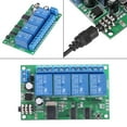 thumbnail image 4 of Signal Decoder Relay, 4 Channel DTMF Tone Signal Decoder Relay Phone Remote Control Relay PLC, With Reverse Polarity Protection And Eight Modes Of Operation AD22B04 12V, 4 of 8