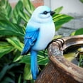 thumbnail image 3 of Bird Figurines 17cm Resin Statues Decorative Flower Pot Hugger For Fence Balcony Patio Yard Home Garden Ornament, 3 of 3