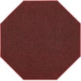 thumbnail image 1 of Furnish My Place Loop Floor Rug - 2 ft., Octagon, Burgundy, Customized Area Rug for Patio, Garden, Hallway, Living Room, 1 of 1