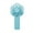 Blue, variant on Bwiyojiz kitchen appliances 7.87x3.94x1.73" Handheld Desktop Small Fan High Wind Power Material Portable Charging, Gifts for Mom, White