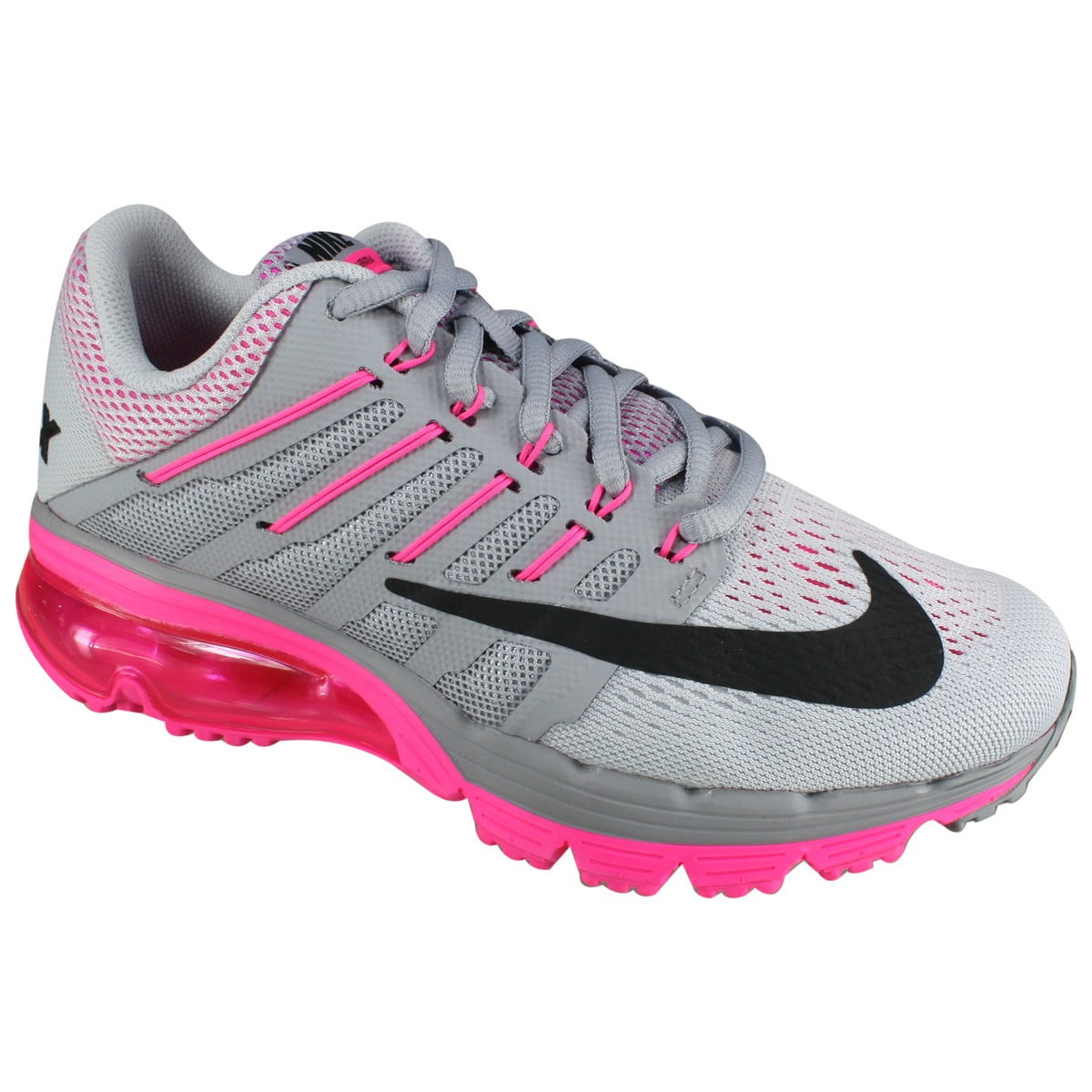 Nike Women's Air Max Excellerate 4 Running Shoes-Wolf Gray/Pink Blast ...