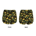 thumbnail image 5 of Fotbe Bees and Sunflowers Womens High Waist Running Shorts Athletic Workout Quick Dry Shorts for Women with Pockets Gym Yoga Summer Shorts-Large, 5 of 9