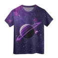thumbnail image 4 of Godom Girls Tee Shirt Short Sleeve Crewneck Casual Tops Tees Blouses Girls' Summer T Shirts, 4 of 4