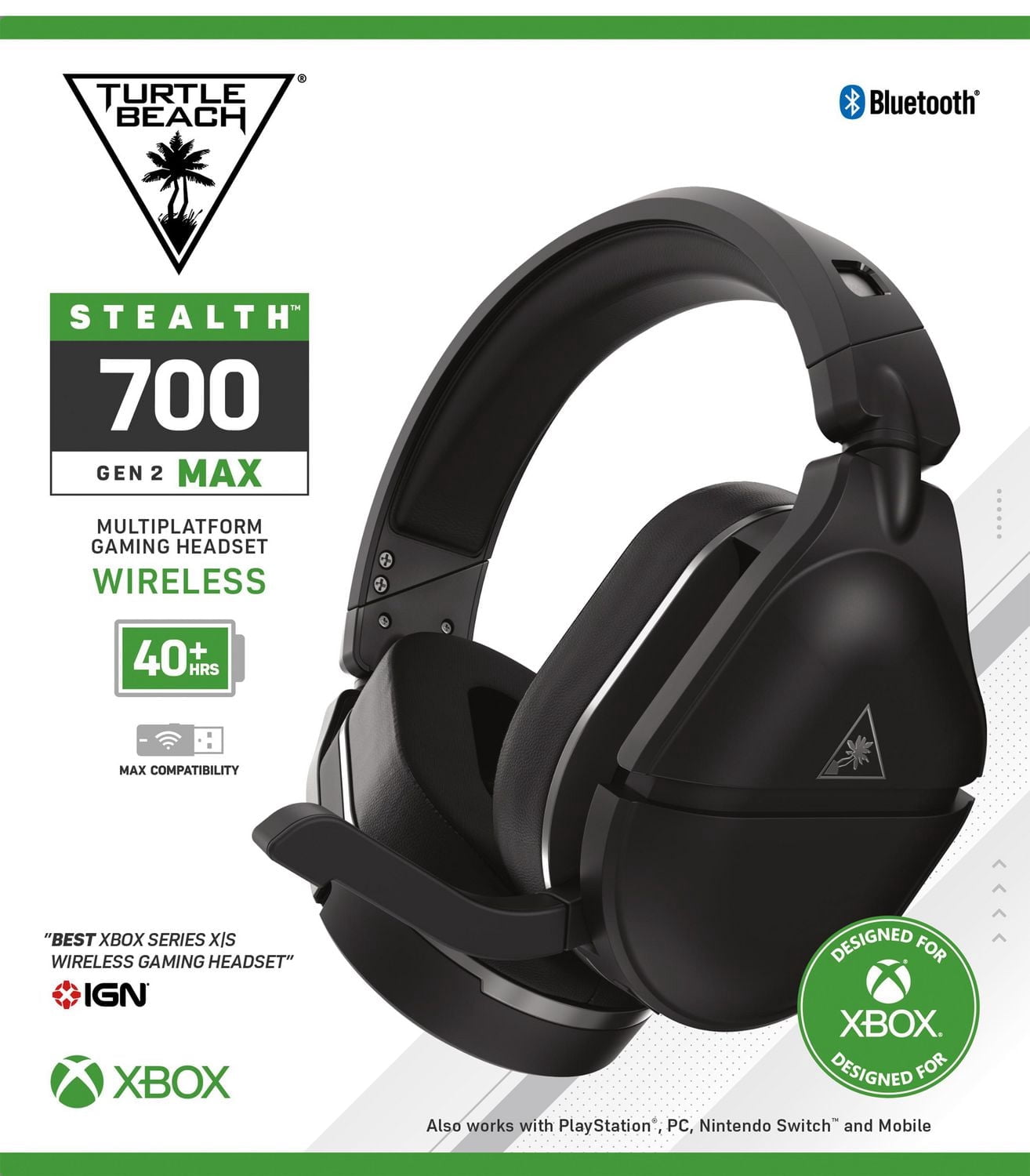 Turtle Beach® Stealth™ 700 Gen 2 MAX – Black Xbox Series X, Xbox