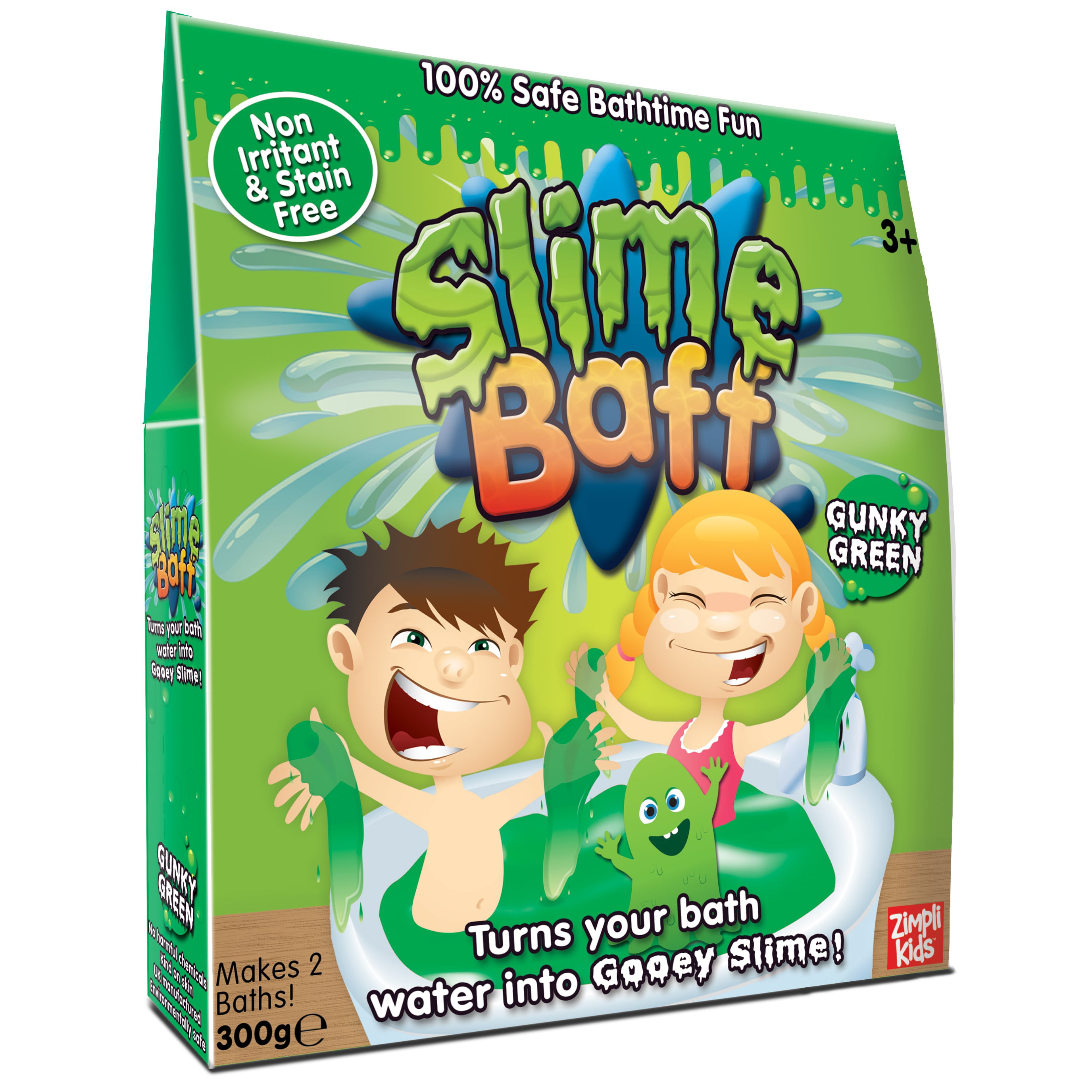 Gooey bath of Slime! Slime Baff  Turn your boring water into an exciting  slime bath with ZIMPLI KIDS SLIME BAFF! 🤩🛀🎉 ​Slime Baff safely turns  your bath water into a gooey