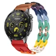 thumbnail image 3 of Correa de 20mm y 22mm para Huawei GT4, pulsera de esqueleto a la moda, correa de silicona para samsung watch6, Correa universal creativa, 3 of 5