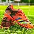 thumbnail image 2 of Generic Little Boys Soccer Shoes Firm Ground Youth Soccer Cleats Kids High-Top Football Boots Outdoor Training Sneaker, 2 of 2