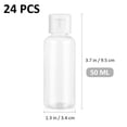 thumbnail image 3 of Durable Transparent Plastic Bottles for Storage with Good Sealing Never Leak 50ml, 3 of 9
