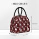 thumbnail image 2 of Easygdp Plaid Reindeer Snowflakes Bolsa de Almuerzo Insulada Grande, Forro de Aluminio, Diseño Espacioso, a Prueba de Fugas, Ideal para Trabajo, Picnics, Viajes y Actividades al Aire Libre, 2 of 6