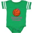 thumbnail image 3 of Inktastic Basketball Princess Girls Baby Bodysuit, 3 of 5