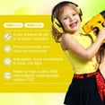 thumbnail image 5 of Kids Ear Protection 2 Pack, Noise Cancelling Ear Muffs Sound Blocking Over Ear Headphones, Foldable Hearing Protection Ear Muffs, 5 of 8