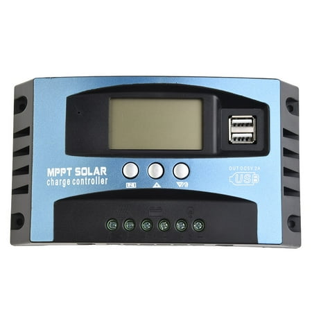 

MPPT Solar Controller 12V/24V Automotive Solar Panel Smart Regulator 100A